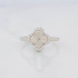 Clover Ring 2g / T6 1/2 White Gold 18K