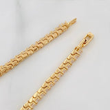 Tennis Bracelet 9.35g / 6 3/4 in / 1.9mm Yellow Gold 18K