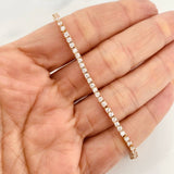 Tennis Bracelet 9.35g / 6 3/4 in / 1.9mm Yellow Gold 18K