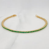 Tennis Bracelet 7.6g / 7 in / 1.9mm Yellow Gold 18K