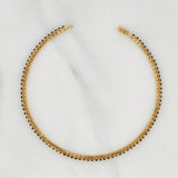 Tennis Bracelet 7.85g / 7 3/4 in / 1.9mm Yellow Gold 18K