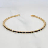 Tennis Bracelet 7.85g / 7 3/4 in / 1.9mm Yellow Gold 18K