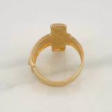 Christ Cross Ring 6.55g / T8 3/4 Yellow Gold 18K