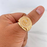 Crown Ring 9.55g / T10 Yellow Gold 18K