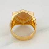 Anillo Virgen de Guadalupe 9.7g / T9 3/4 Tres Oros 18K