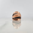 Anillo Relieves 7.3g / T5 1/2 Dos Oros Negro Rosa 18K