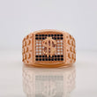 Signet Ring Weight 8.8g / T10 1/2 Rose Gold 18K
