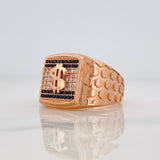 Signet Ring Weight 8.8g / T10 1/2 Rose Gold 18K