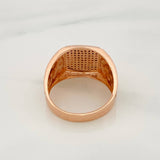 Signet Ring Weight 8.8g / T10 1/2 Rose Gold 18K