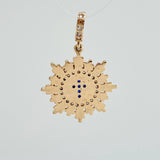 Dije Fragmento Cruz 2.35gr / 1 in / Oro Amarillo 18K &