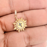 Dije Fragmento Cruz 2.35gr / 1 in / Oro Amarillo 18K &