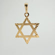 Dije Estrella De David 2.35gr / 1 1/2 in / Oro Amarillo 18K &