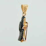 Dije Santa Muerte 2.55gr / 1 in / Tres Oros 18K &