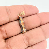 Dije Santa Muerte 2.55gr / 1 in / Tres Oros 18K &