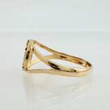 Crown Ring 1.7gr / T6 1/4 / Yellow Gold 18K &