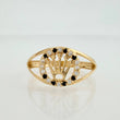 Crown Ring 1.7gr / T6 1/4 / Yellow Gold 18K &