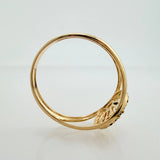 Crown Ring 1.7gr / T6 1/4 / Yellow Gold 18K &