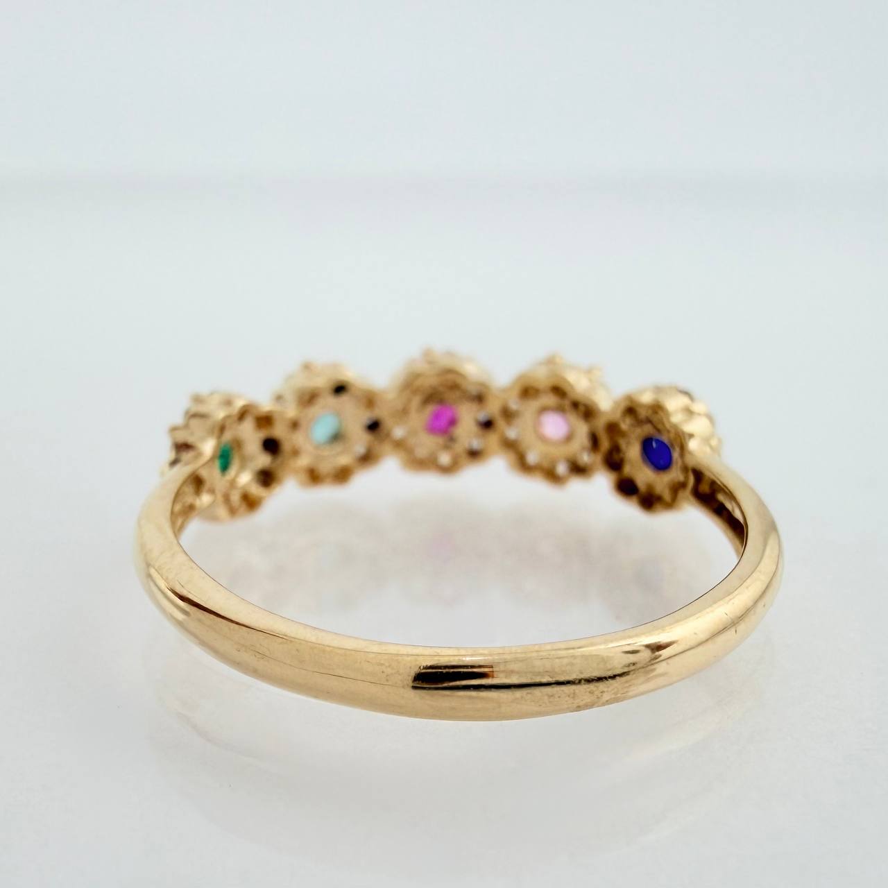 Anillo Churumbela Tupido 2gr / T6 / Oro Amarillo 18K &