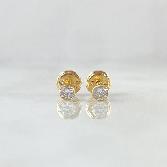 Topos Bisel 0.5gr / 3mm Oro Amarillo 18K ©