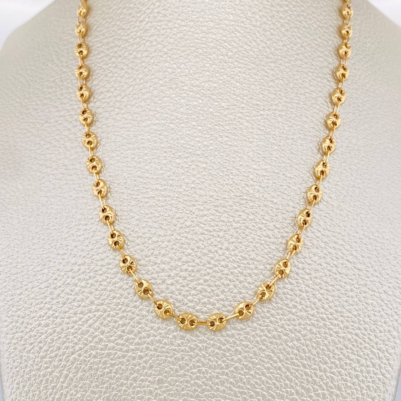 Cadena Gc 10.25gr / 24 1/4 in / 4.31mm Oro Amarillo 18K &