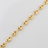 Cadena Gc 10.4gr / 24 in / 4.35mm Oro Amarillo 18K &