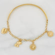 Pulso Charms 5.8gr / 7 in / 4.05mm Oro Amarillo 18K &