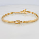 Pulso Paris Reticulado 10.55gr / 7 3/4 in / 3.55mm Oro Amarillo 18K &