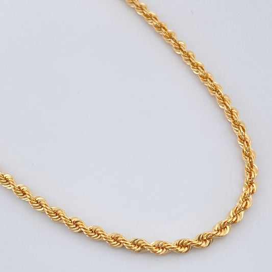 Cadena Lazo 3.6gr / 23 1/2 in / Oro Amarillo +3 18K &