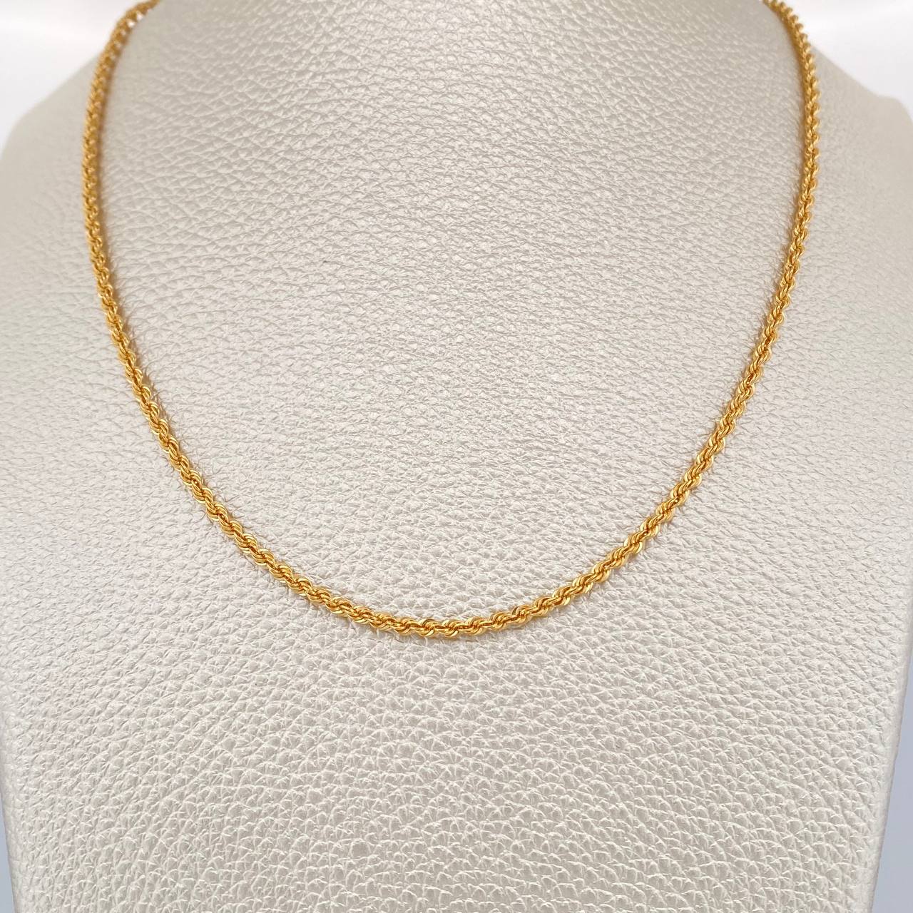 Cadena Lazo 3.6gr / 23 1/2 in / Oro Amarillo +3 18K &