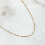 Cadena Veneciana 2.05gr / 23 1/2 in / Oro Amarillo +3 18K *