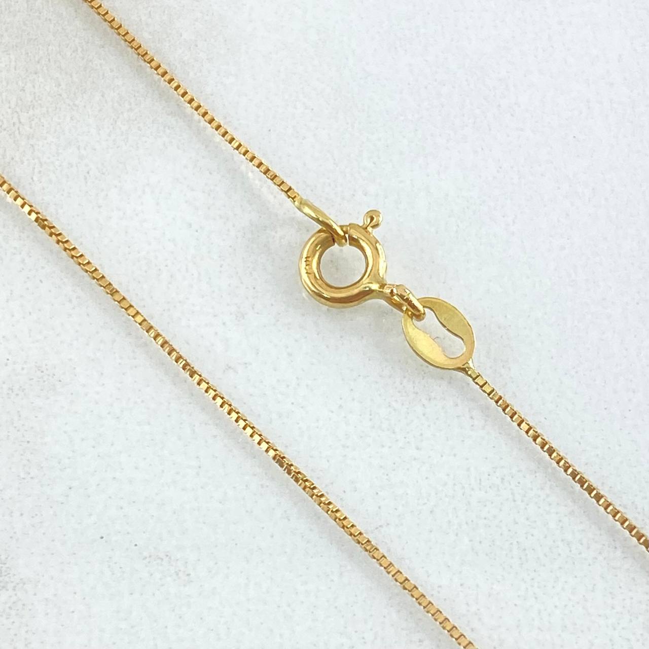 Cadena Veneciana 2.1gr / 23 1/2 in / Oro Amarillo +3 18K