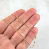 Cadena Veneciana 2.05gr / 23 1/2 in / Oro Amarillo +3 18K *