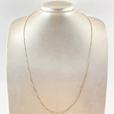 Venetian Chain 1.9gr / 23.6in / +3 18K Gold *