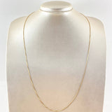 Cadena Veneciana 2.1gr / 23 1/2 in / Oro Amarillo +3 18K