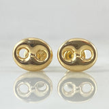 Stud Earrings GC 0.85gr / 18K Gold *