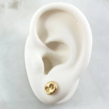 Stud Earrings GC 0.85gr / 18K Gold *
