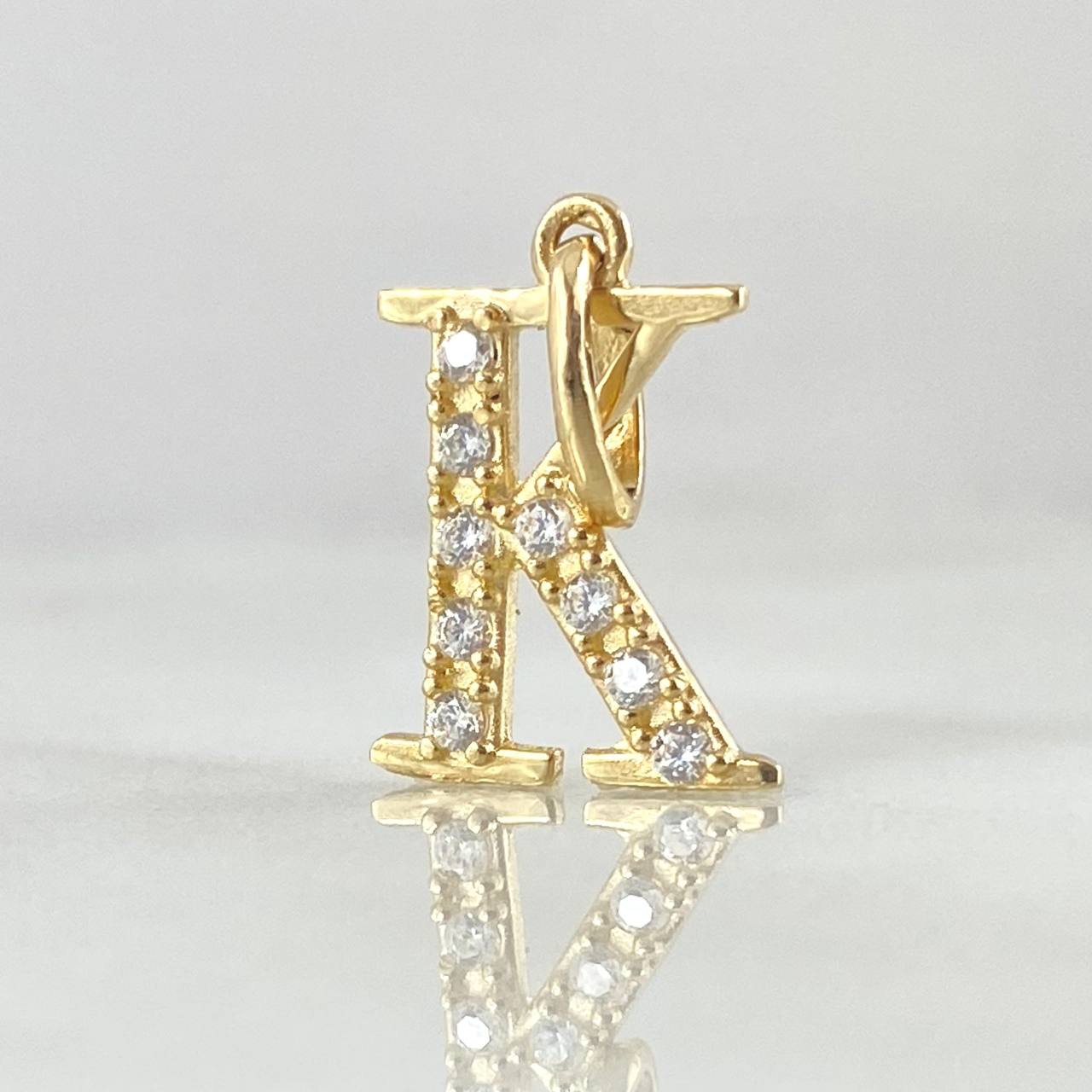Pendant Letter K Silhouette 0.95gr / 1.8cm / 18K Gold ©