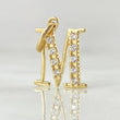 Dije Letra M Silueta 1.1gr / 1.8cm / Oro 18K ©
