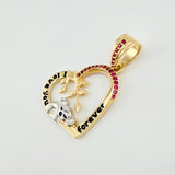 Dije Muerdago Coala 3.7gr / 1 1/4 in / Oro Amarillo 18K