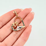 Dije Muerdago Coala 3.7gr / 1 1/4 in / Oro Amarillo 18K