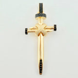 Dije Cruz Clavo 16.3gr / 3 in / Oro Amarillo 18K