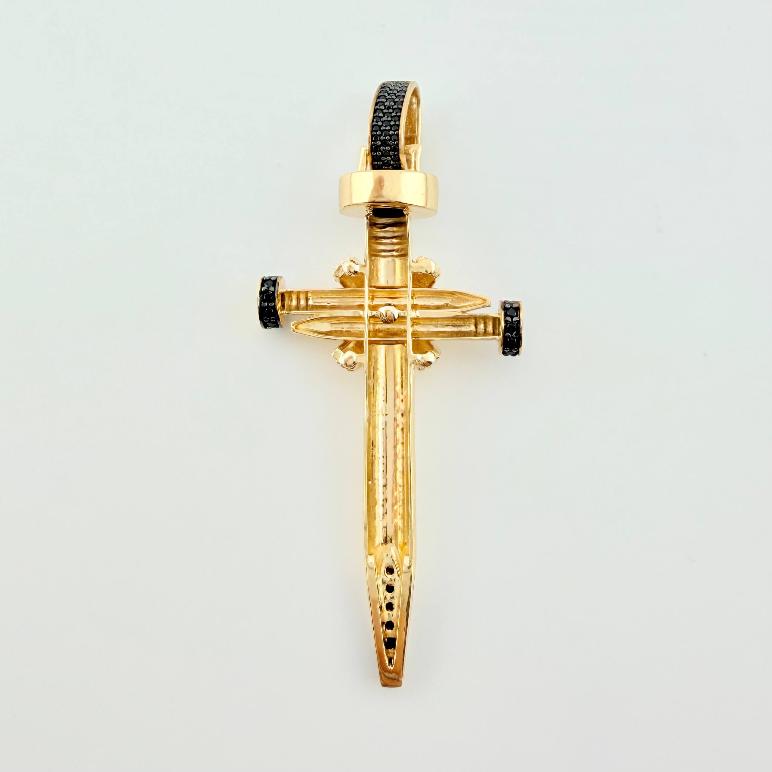 Dije Cruz Clavo 16.3gr / 3 in / Oro Amarillo 18K