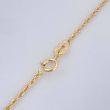 Set Cadena y Dije Lazo + Corazon 1.3gr / 19 3/4 in / Oro Amarillo 18K &