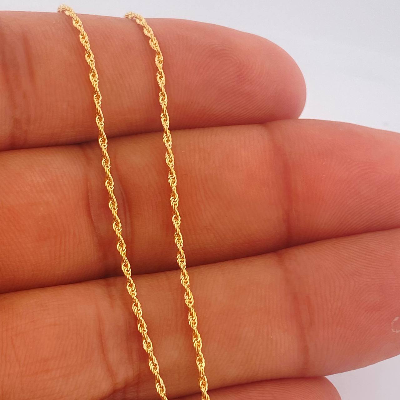 Set Cadena y Dije Lazo + Corazon 1.3gr / 19 3/4 in / Oro Amarillo 18K &