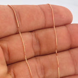 Set Cadena y Dije Veneciana + Trebol 2.2gr / 17 3/4 in / Oro Rosa 18K &