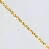 Cadena Lazo 2.75gr / 19 3/4 in / Oro Amarillo +3 18K *