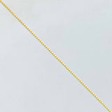 Set Cadena y Dije Veneciana + Flor 1.45gr / 17 3/4 in / Oro Amarillo 18K ©