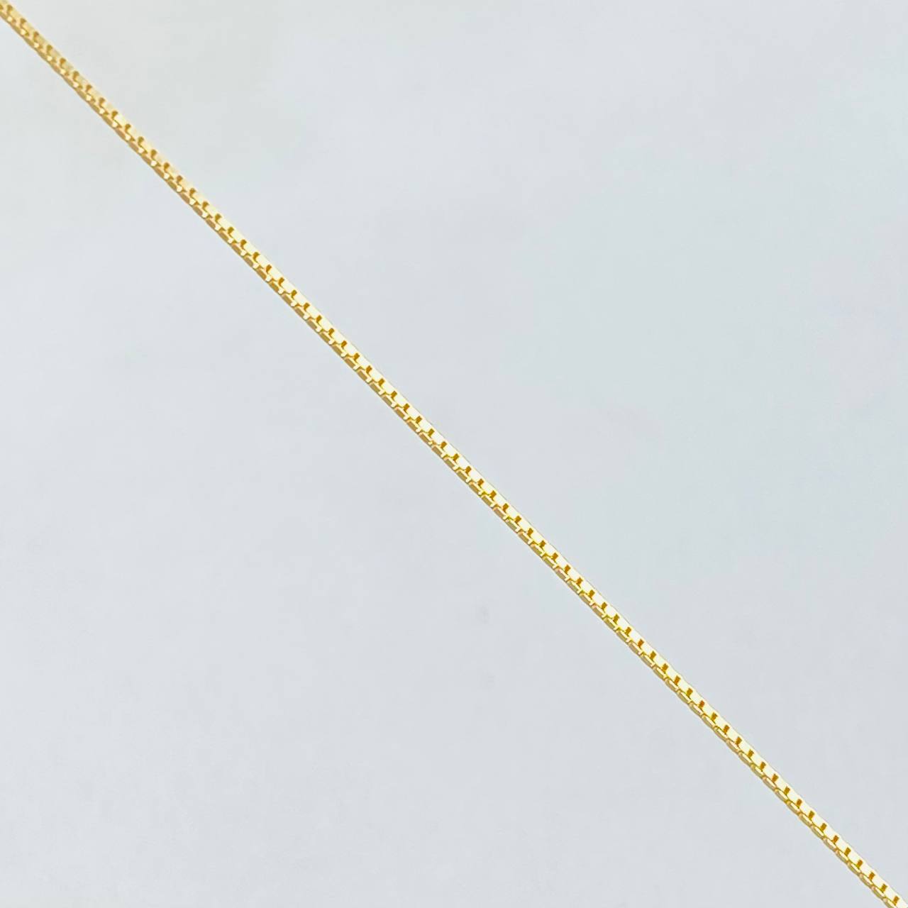 Set Cadena y Dije Veneciana + Angel 1.15gr / 17 3/4 in / Oro Amarillo 18K ©