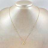 Set Cadena y Dije Veneciana + Arbol 1.9gr / 17 3/4 in / Oro Amarillo 18K ©
