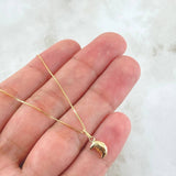 Venetian Chain and Pendant Set + Moon 1.7gr / 17 3/4 in / 18K Yellow Gold *